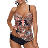 Women's Split Swimsuit Conservative Tankini